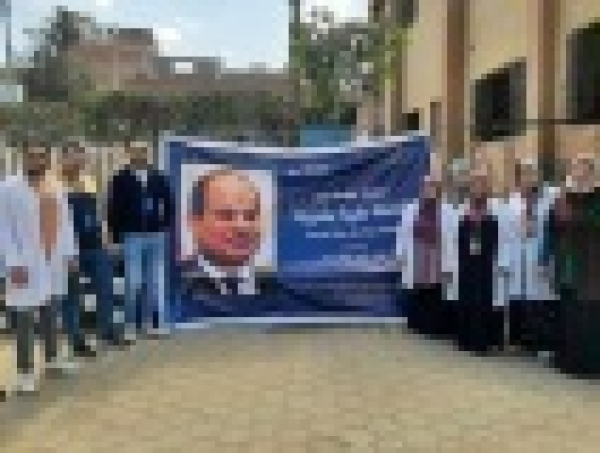 Benha University sends a medical convoy to the village of Beltane/ Toukh