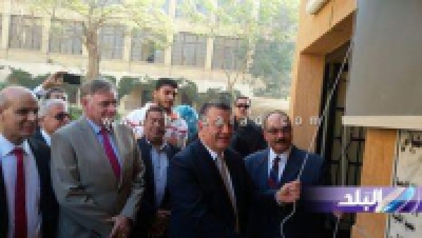 Benha University President and the Governor open New Buildings at Faculty of Agriculture