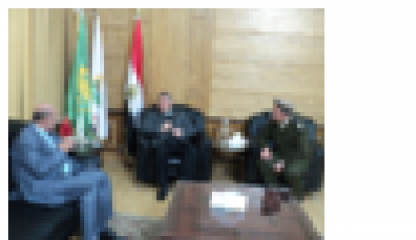 The University President hosts EL-Qulubia Security Director