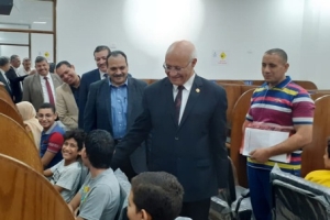 BU president inspects the third phase of the initiative of Egypt's digital youngsters