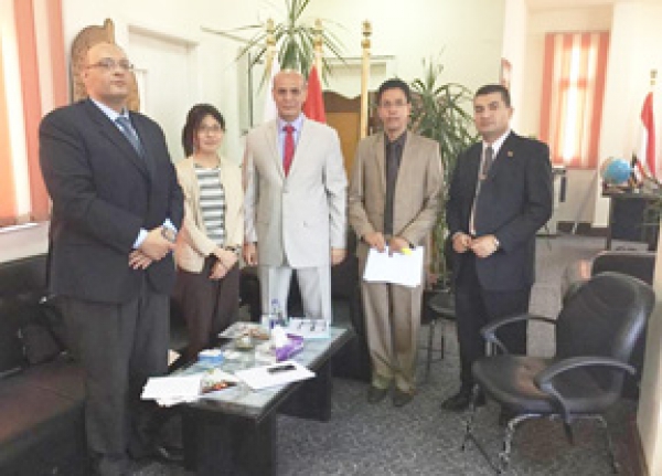 The Faculty of Agriculture receives JIACA Delegation